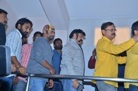 Balakrishna watches Gautamiputra Satakarni at Bramarambha theatre